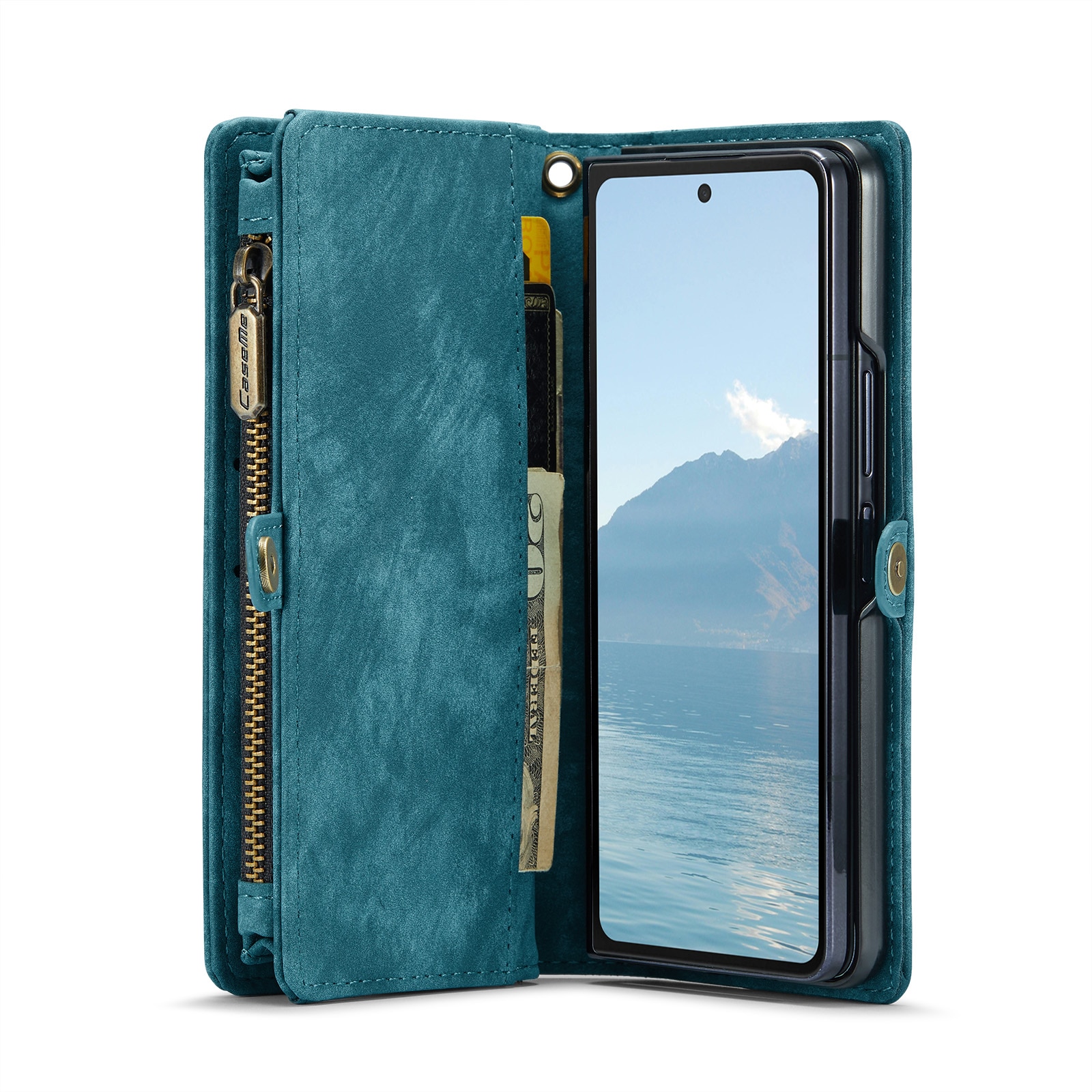 Cartera Multi-Slot Samsung Galaxy Z Fold 6 Azul