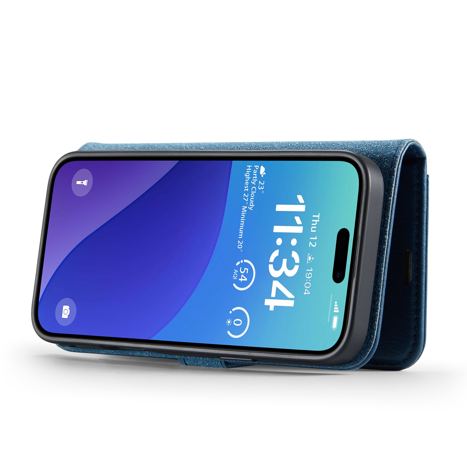 Cartera Magnet Wallet iPhone 16 Pro Max Blue