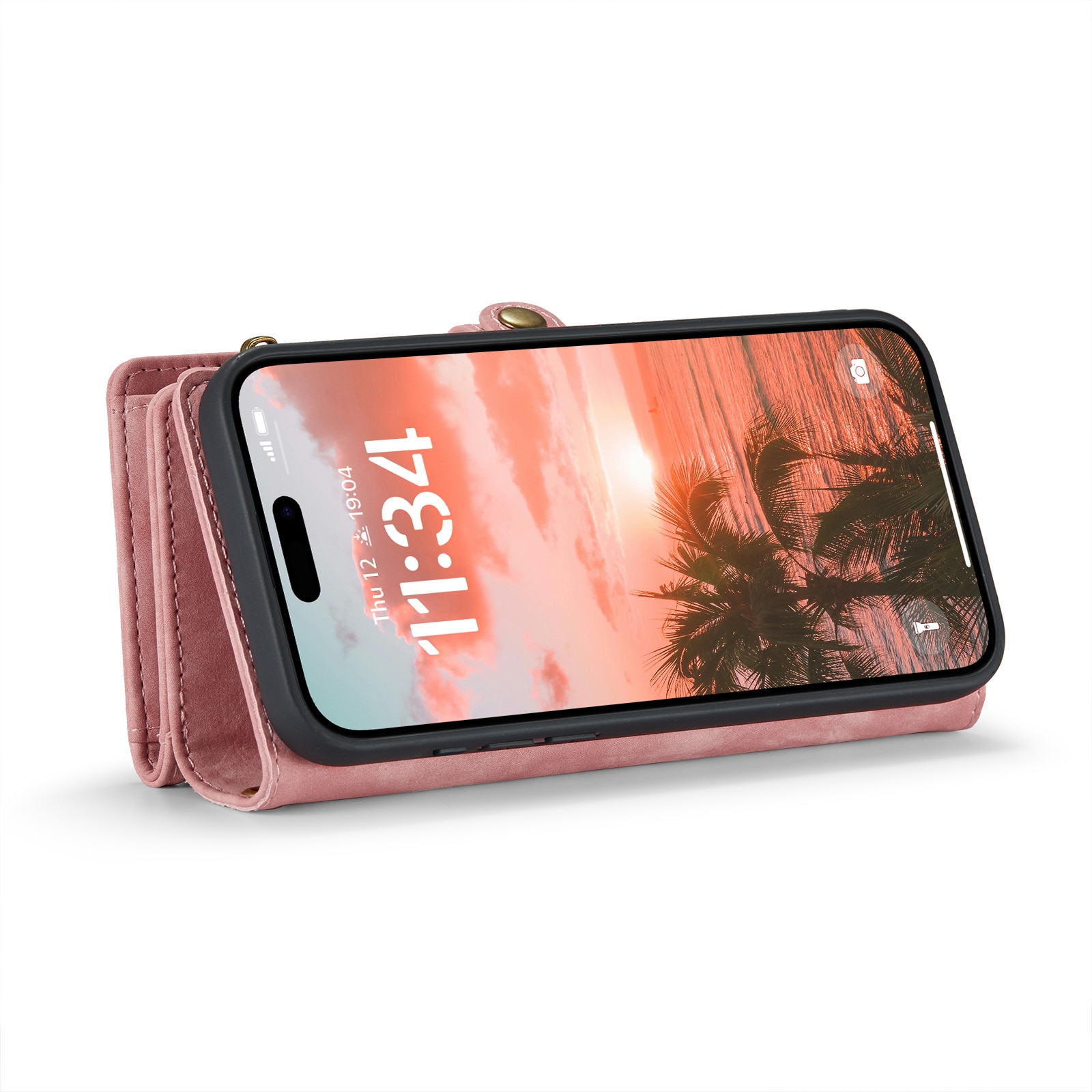 Cartera Multi-Slot iPhone 16 Rosa