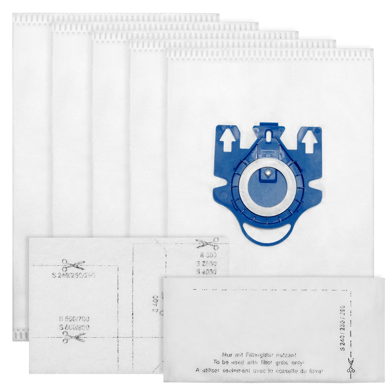 5-pack Bolsas de Aspiradora  Miele S2