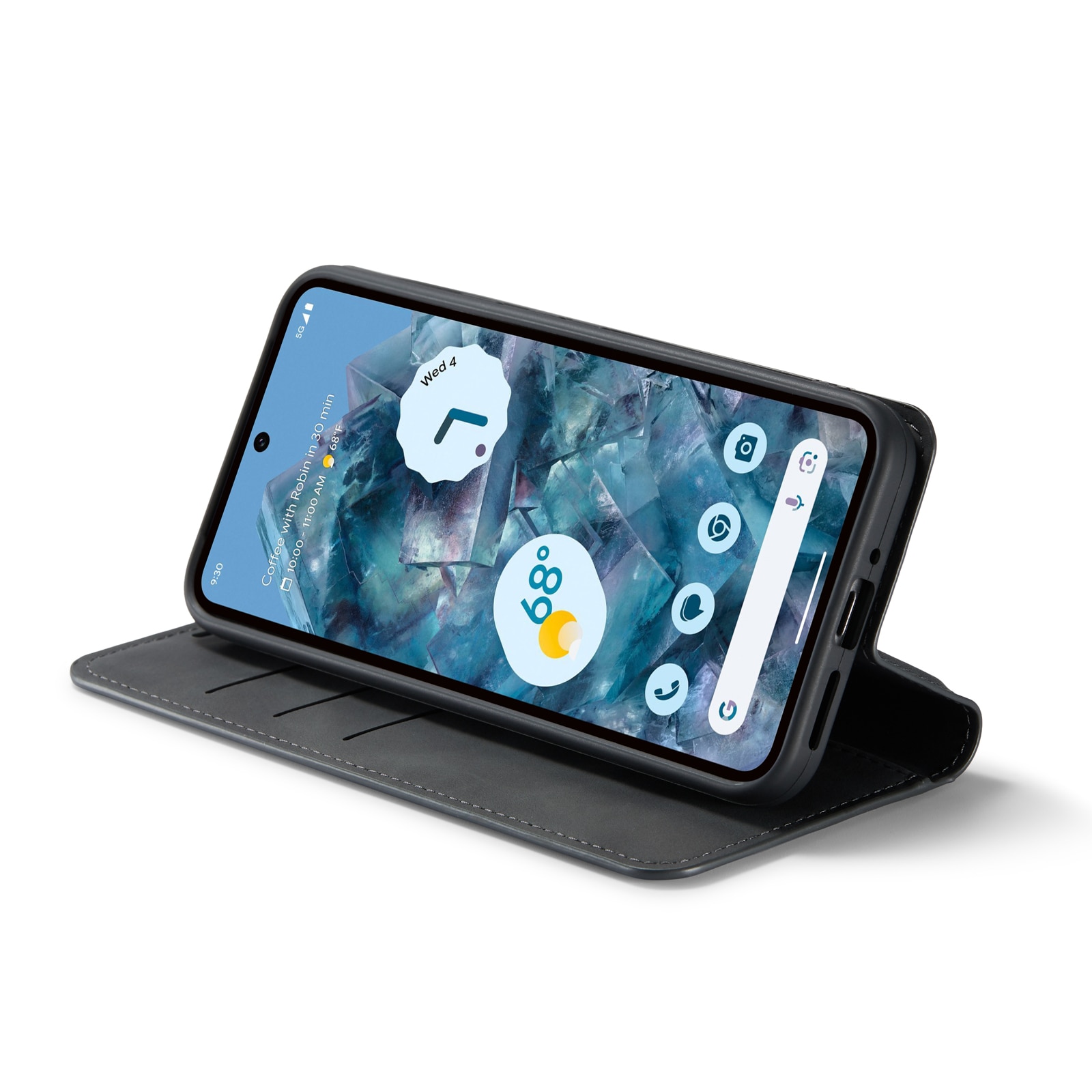 Funda delgada cartera Google Pixel 9 Pro XL Negro
