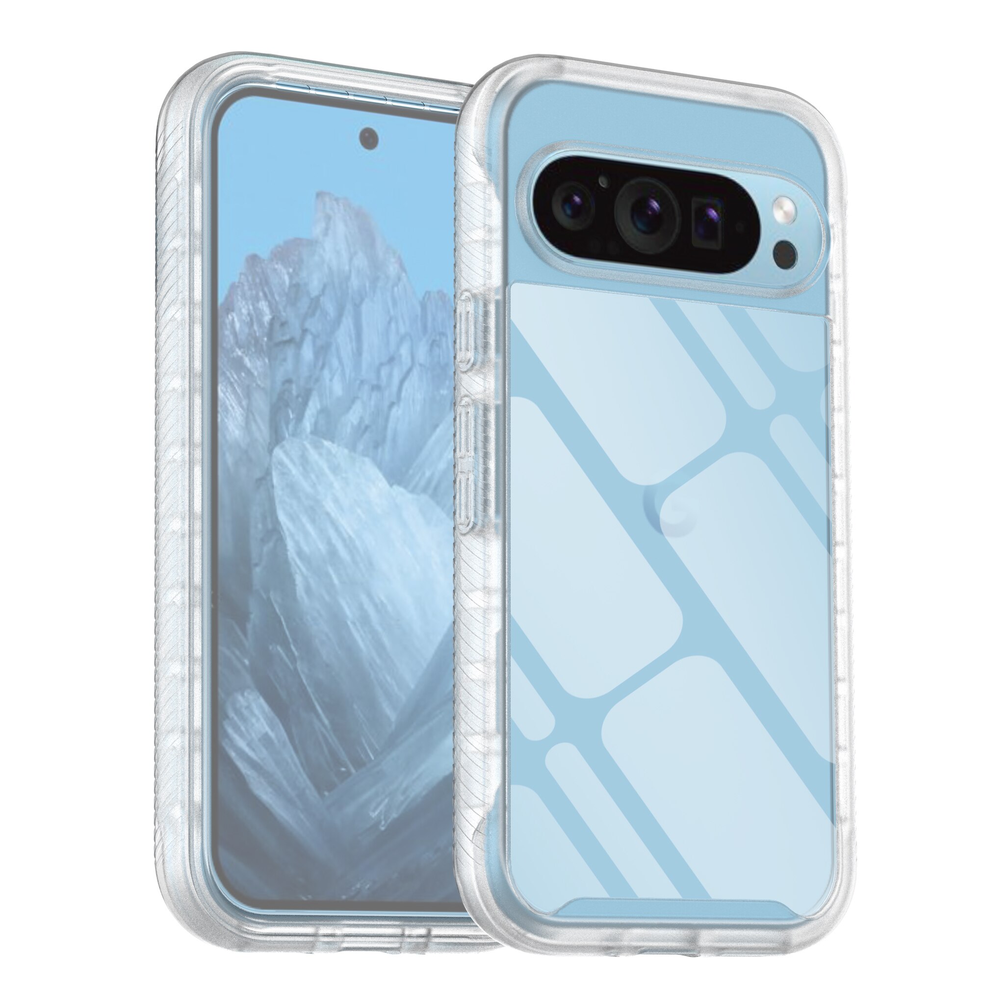 Funda Full Protection Google Pixel 9 Pro Transparente
