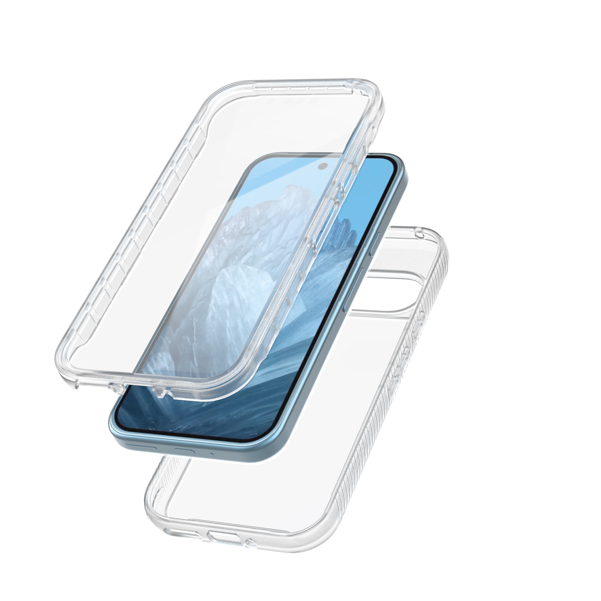 Funda Full Protection Google Pixel 9 Pro Transparente