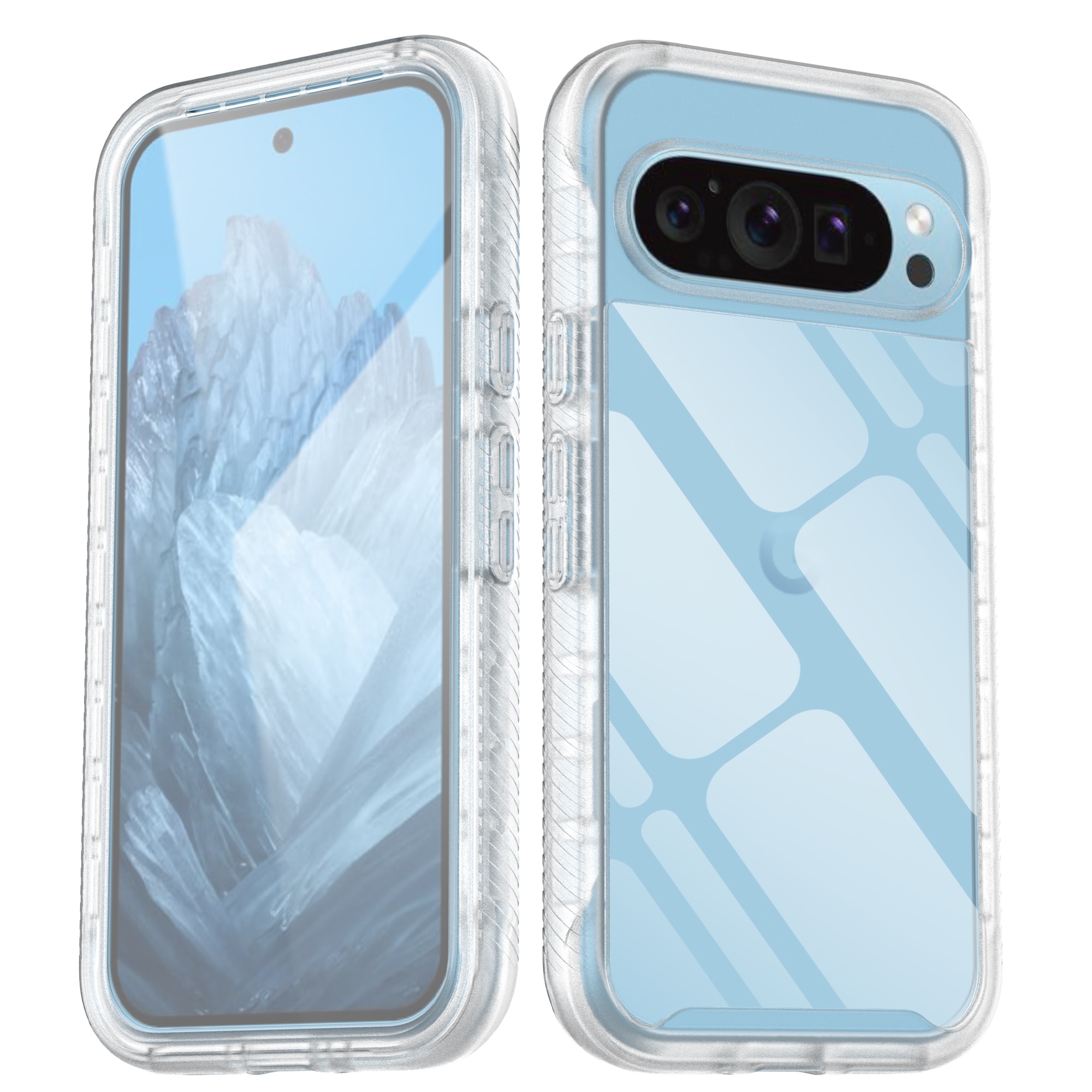 Funda Full Protection Google Pixel 9 Pro Transparente