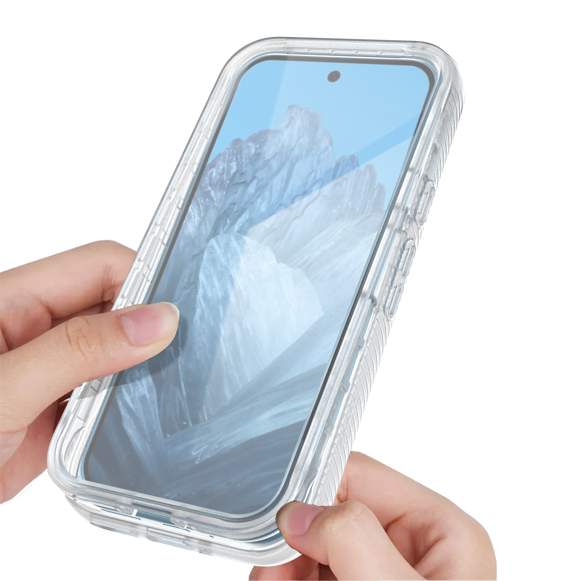 Funda Full Protection Google Pixel 9 Pro Transparente