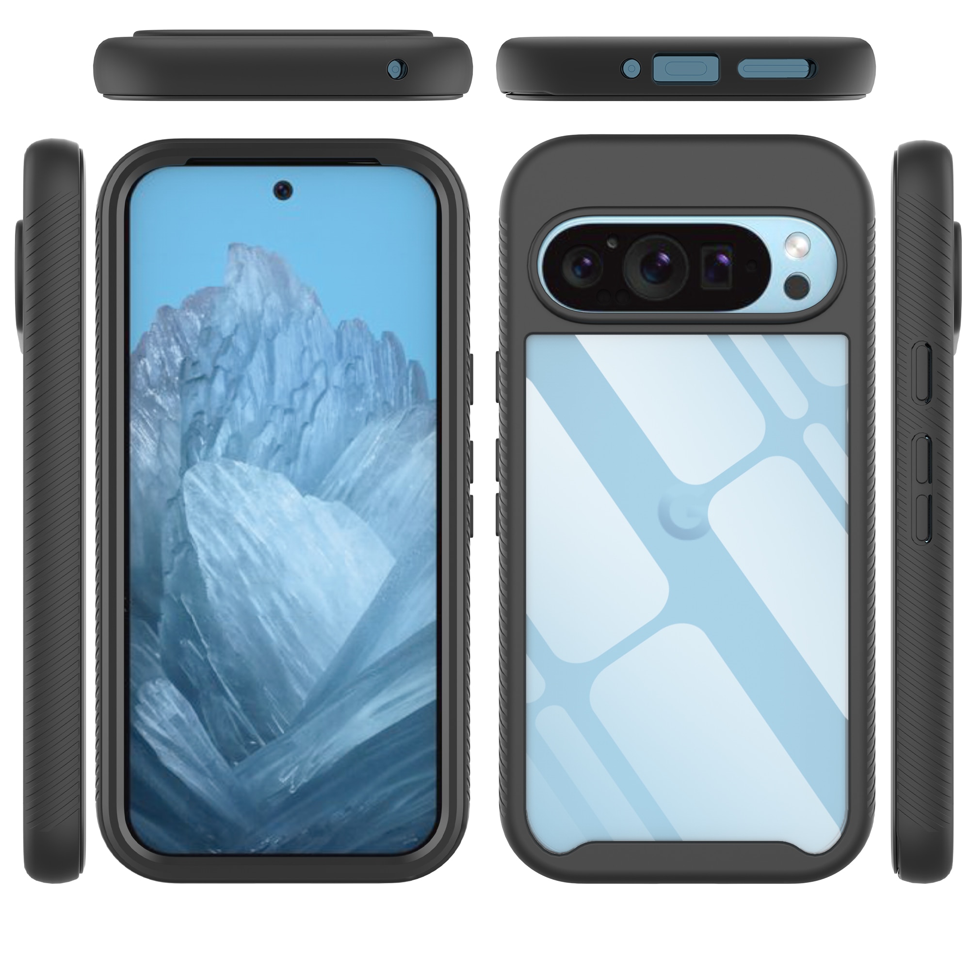 Funda Full Protection Google Pixel 9 Pro Negro