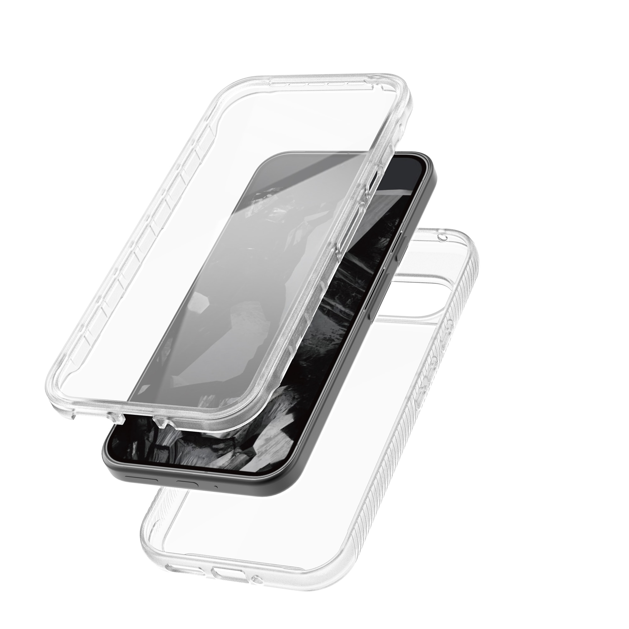 Funda Full Protection Google Pixel 9 Pro XL Transparente