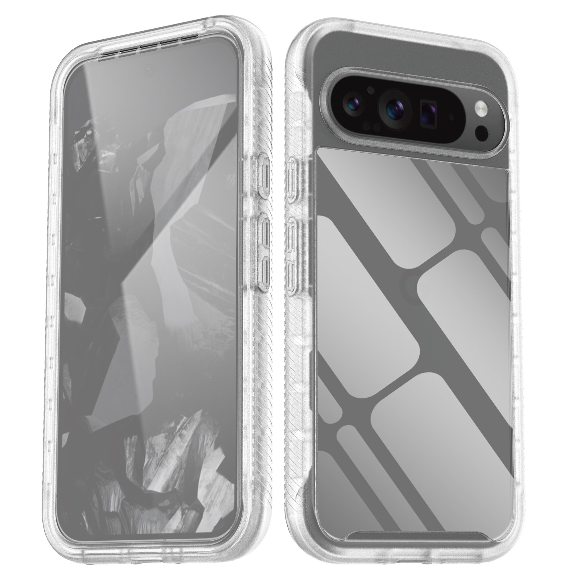 Funda Full Protection Google Pixel 9 Pro XL Transparente