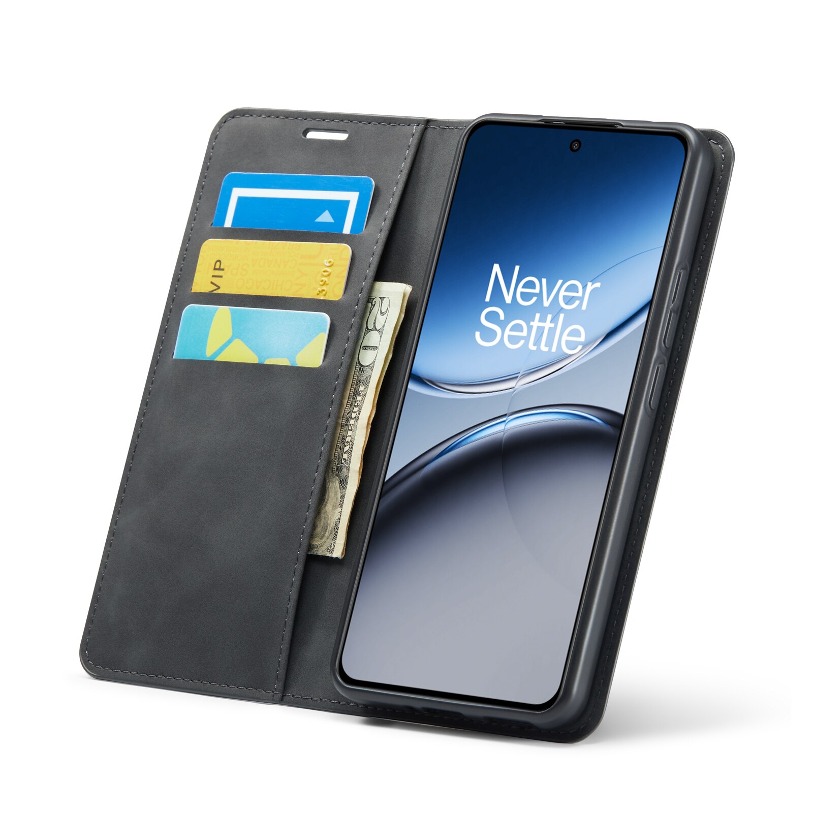 Funda delgada cartera  OnePlus Nord 4 Negro