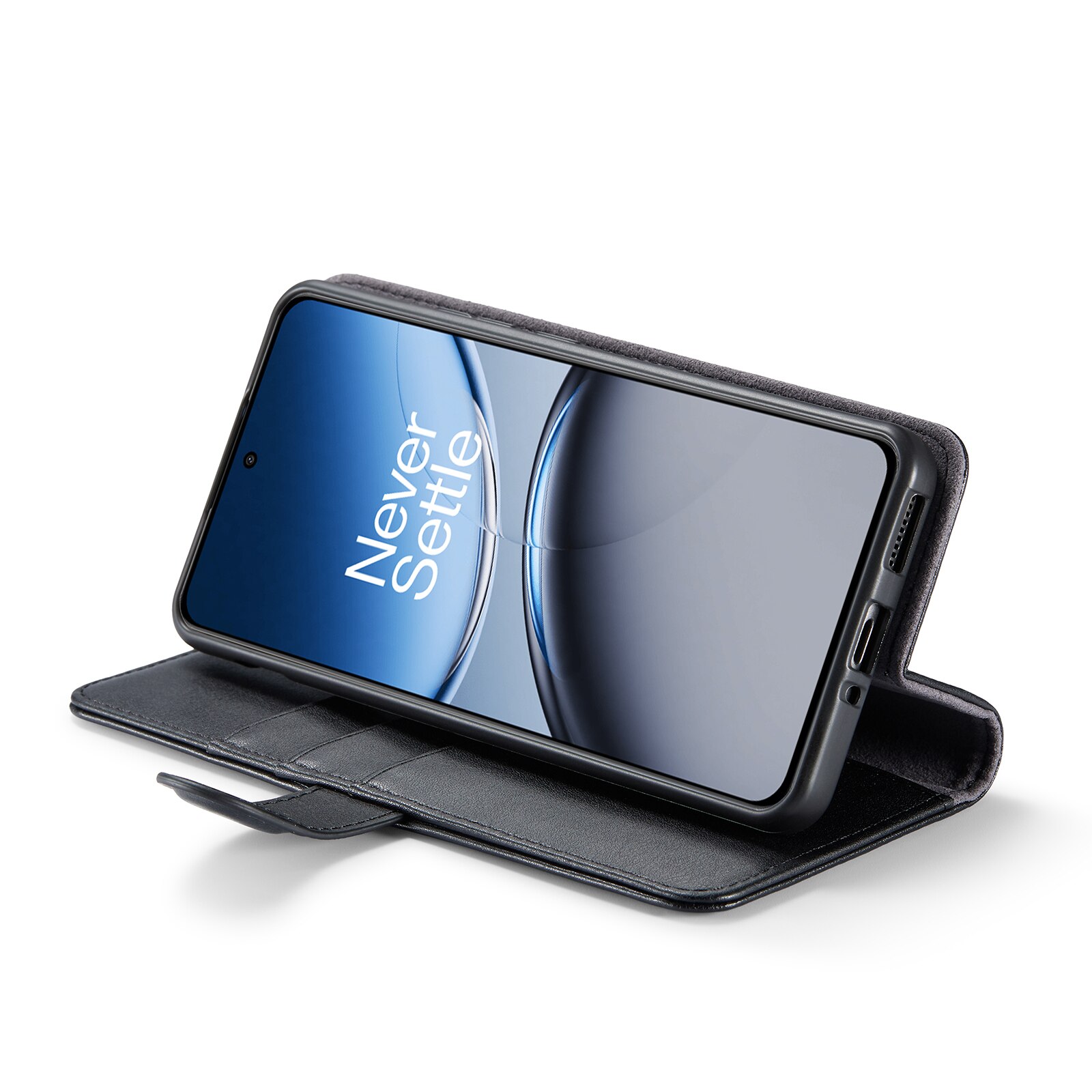 Funda de cuero genuino  OnePlus Nord 4, Negro