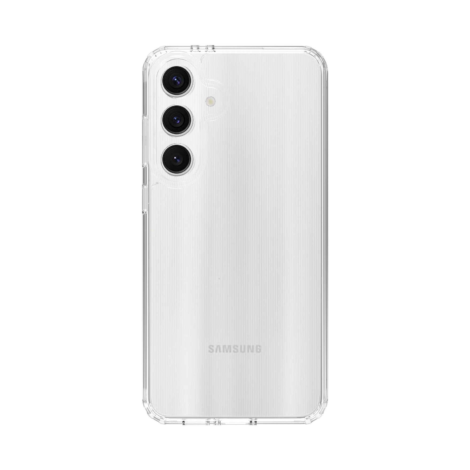 Funda híbrida para Samsung Galaxy S24 FE Transparente