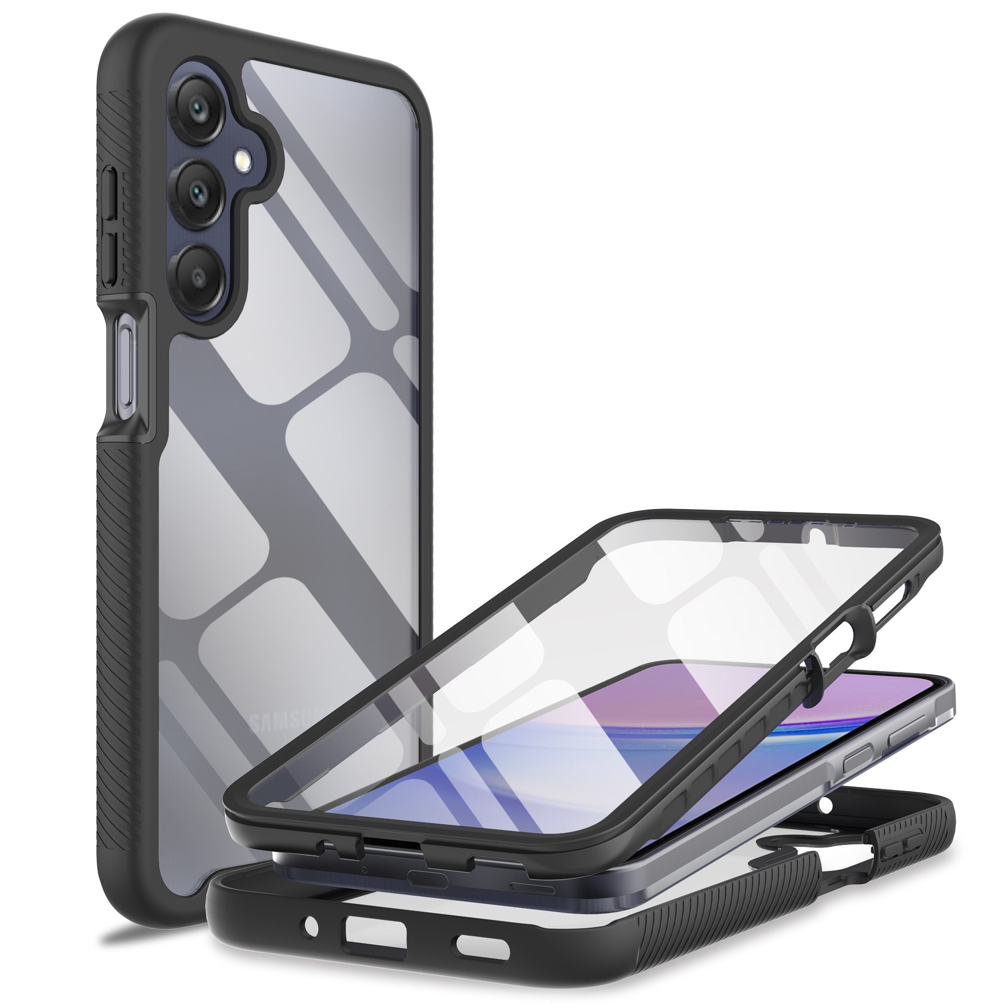 Funda Full Protection Samsung Galaxy A16 Negro