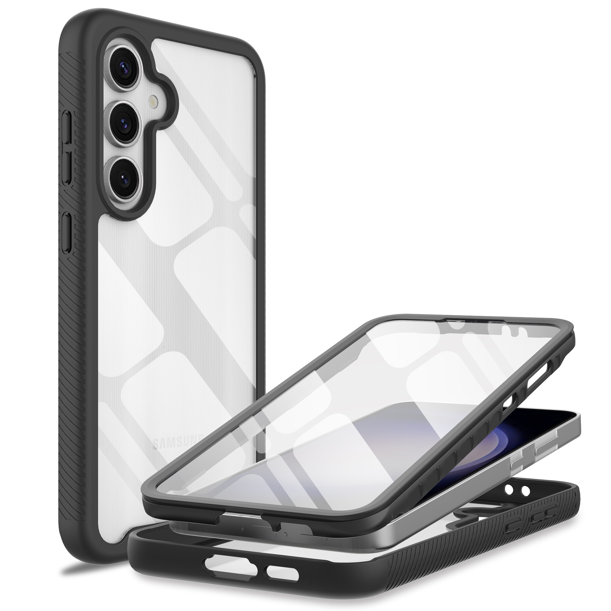 Funda Full Protection Samsung Galaxy S24 FE Negro