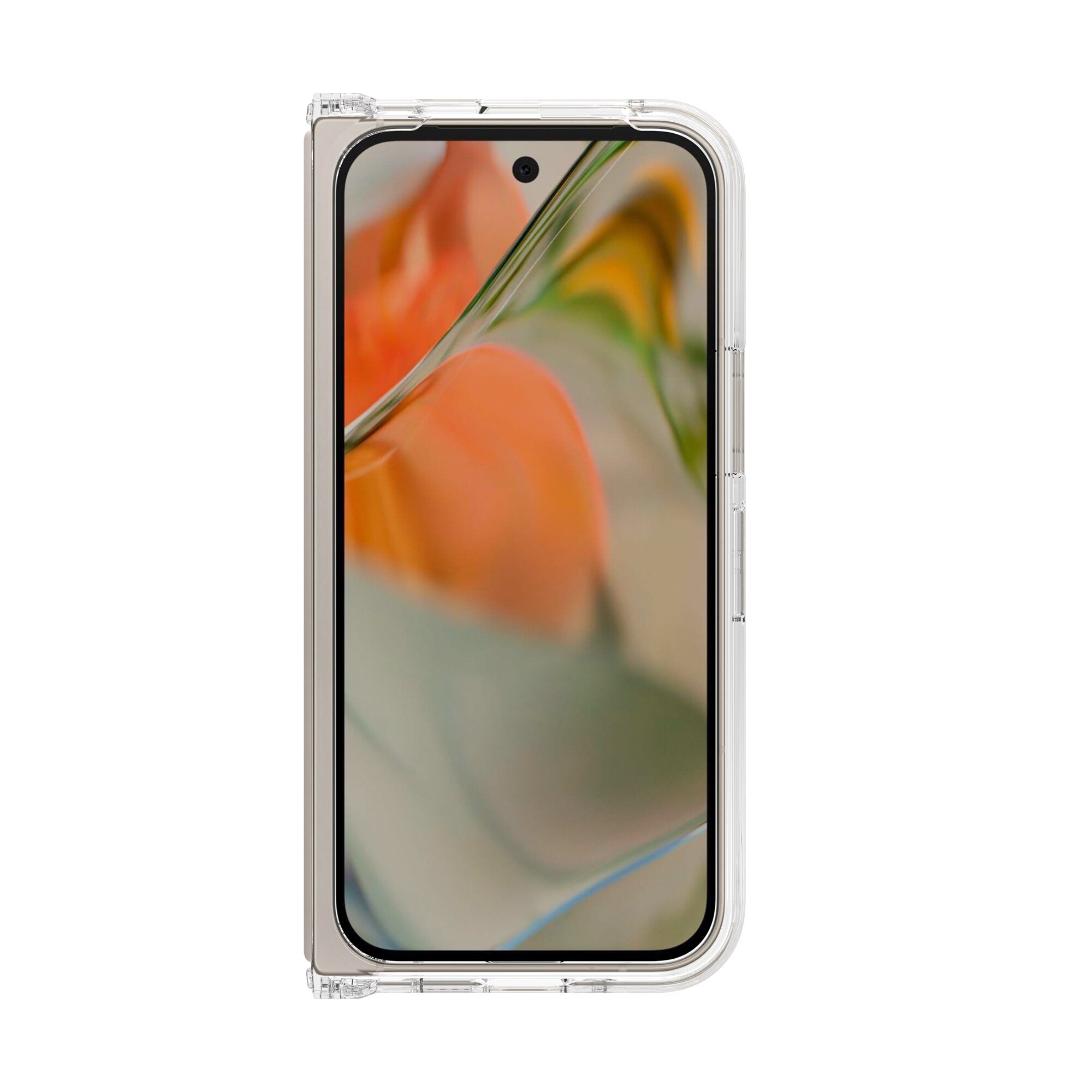 Funda híbrida MagSafe Google Pixel 9 Pro Fold Transparente