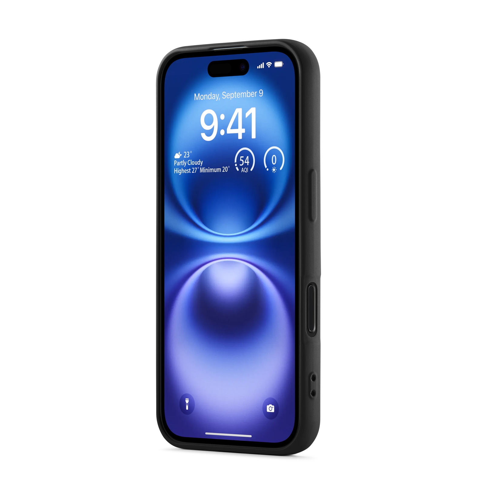 Funda TPU iPhone 16 Plus Negro