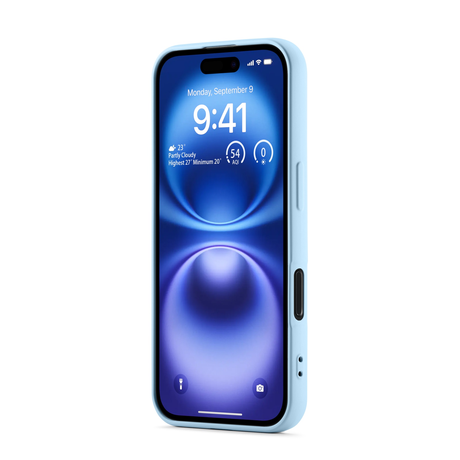 Funda TPU iPhone 16 Azul