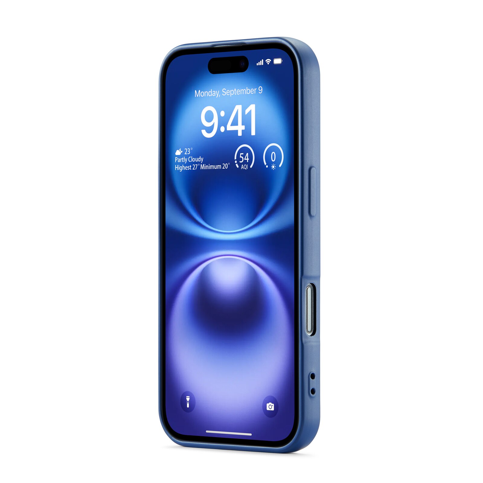 Funda TPU iPhone 16 Pro Max Azul