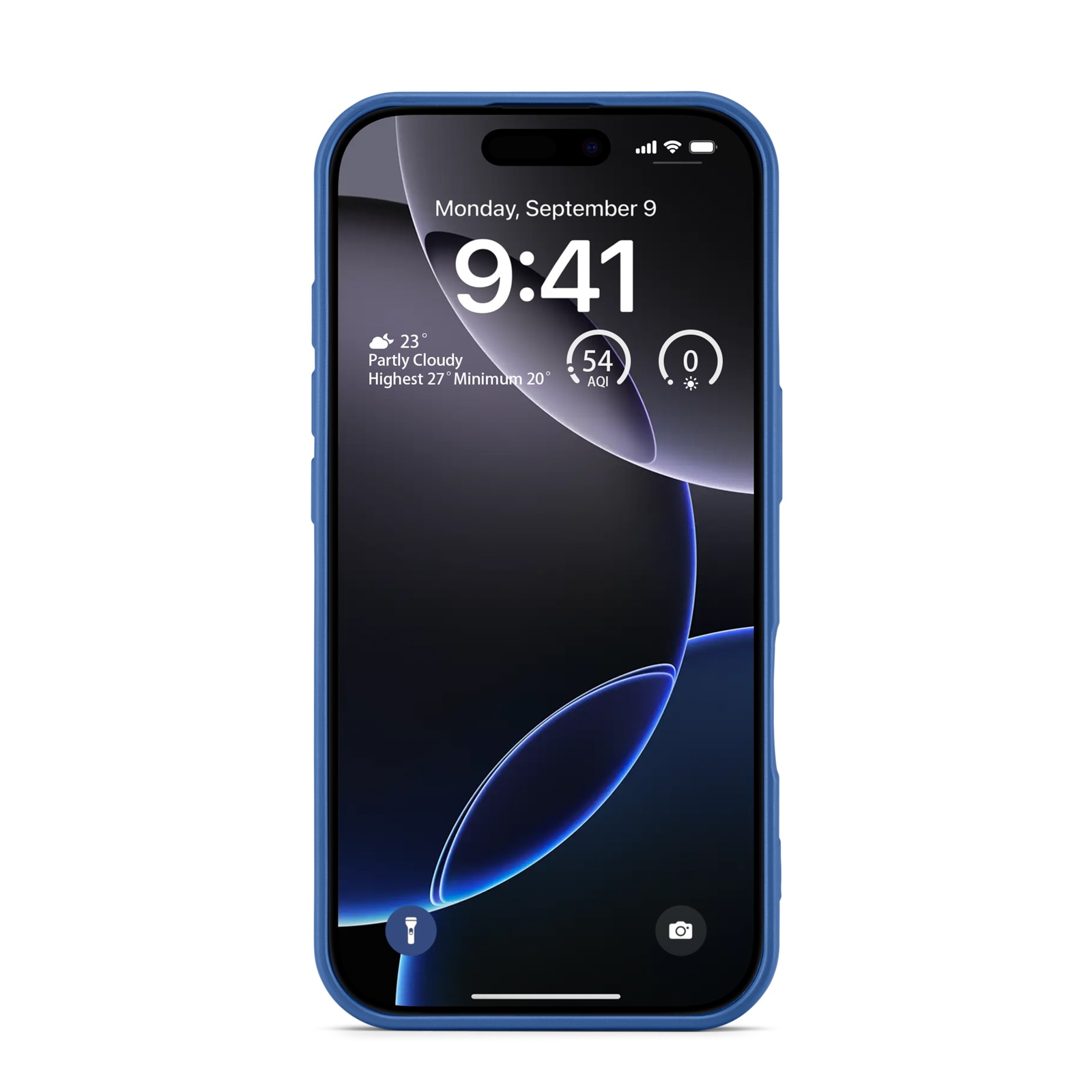 Funda TPU iPhone 16 Pro Max Azul