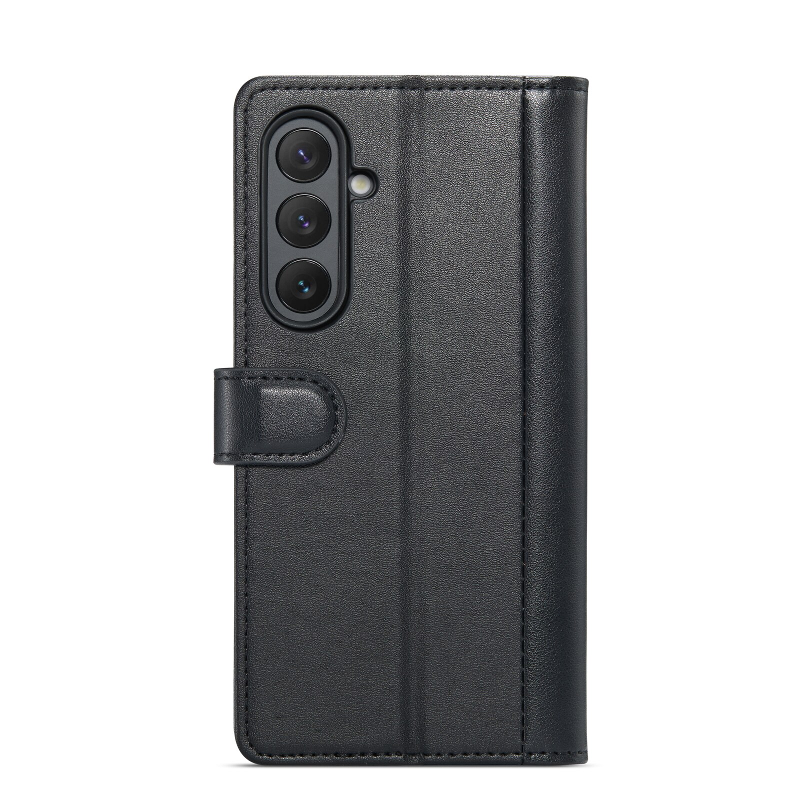 Funda de cuero genuino Samsung Galaxy S24 FE, Negro