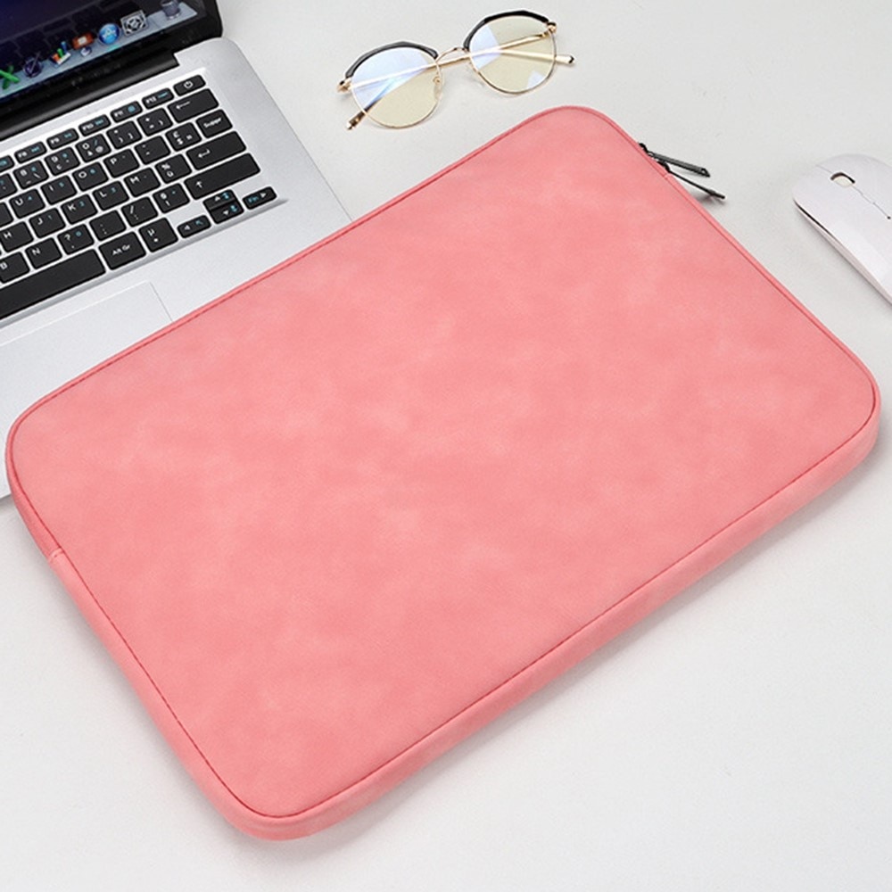 Funda de cuero para portátil up to 13,3" rosado