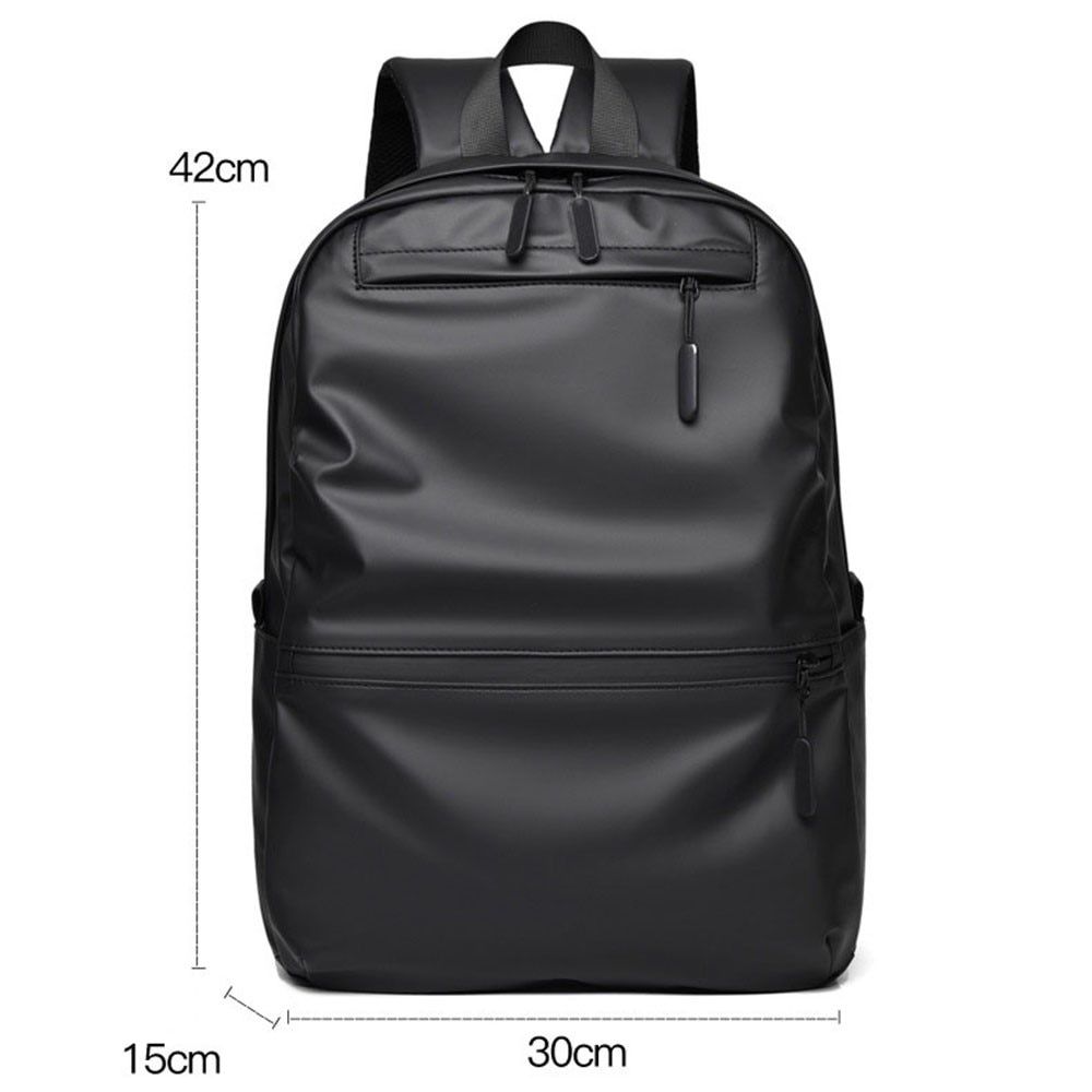 Mochila resistente al agua para laptop de hasta 14 pulgadas, negro