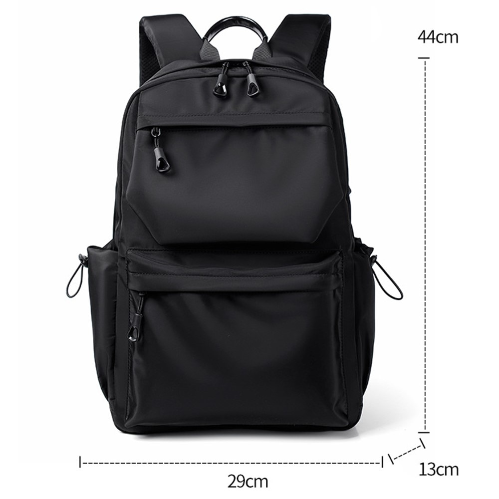 Mochila para laptop de hasta 14 pulgadas, negro