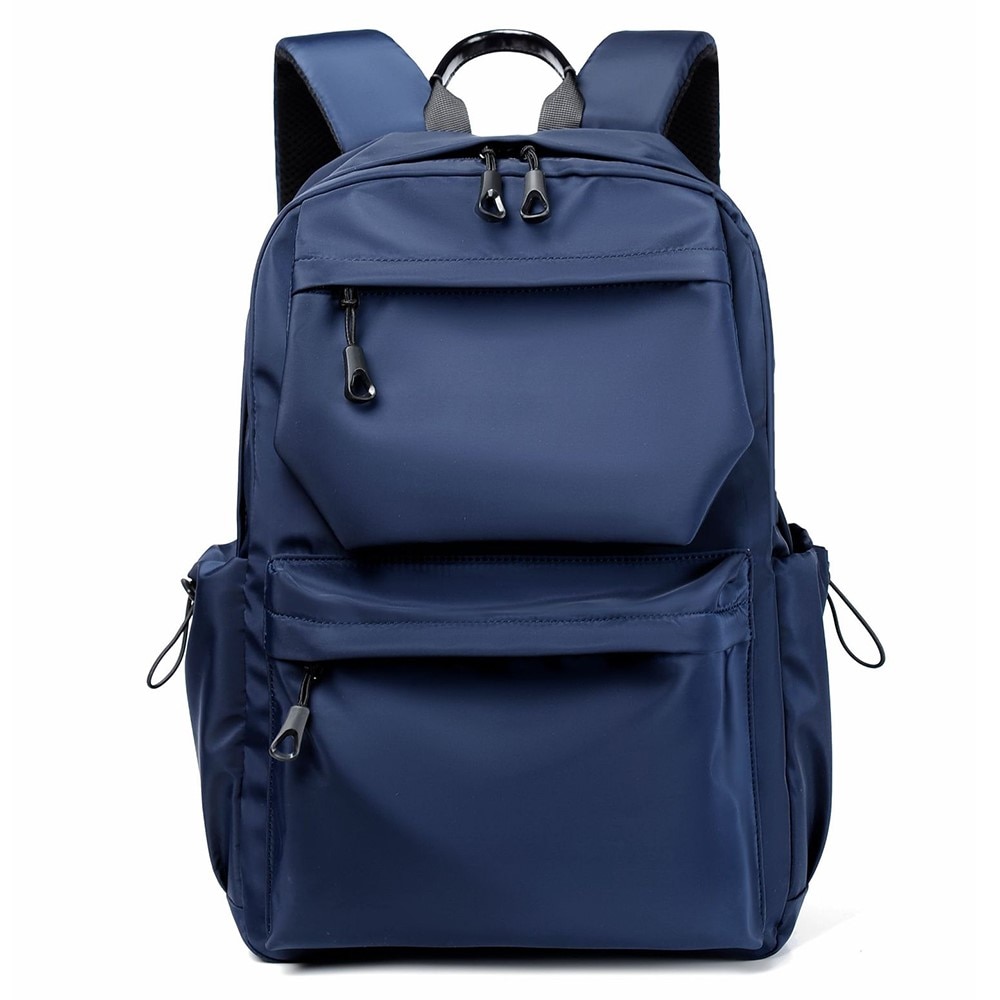 Mochila para laptop de hasta 14 pulgadas, azul