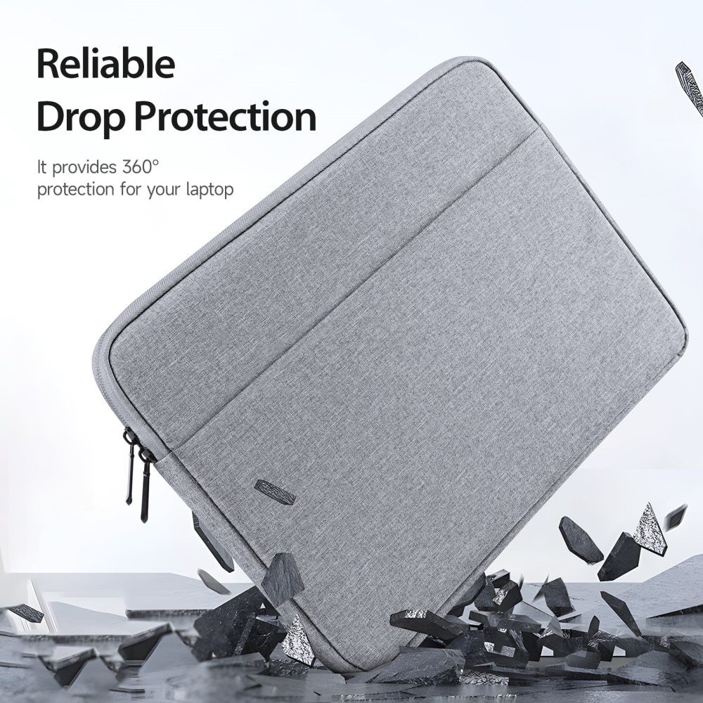 Funda para portátil 13 - 13,9" gris