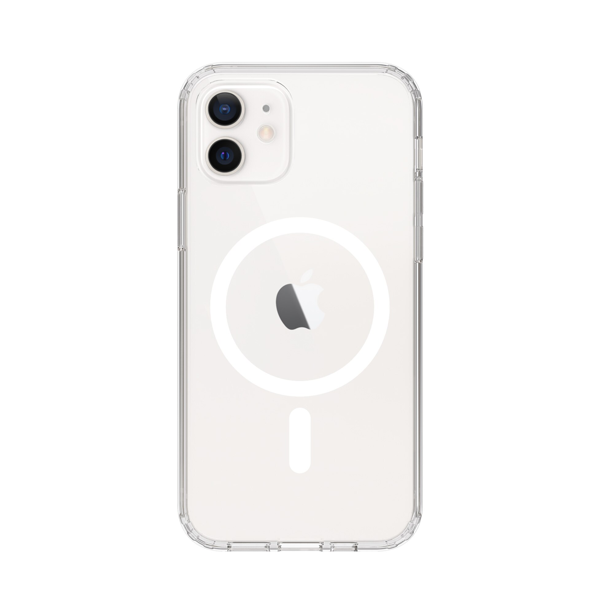 Funda híbrida MagSafe iPhone 12/iPhone 12 Pro transparente