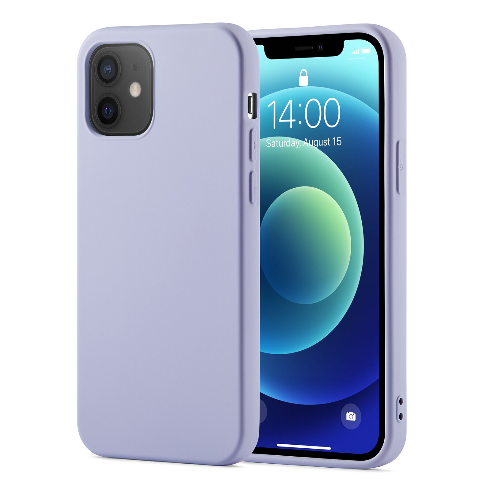Funda TPU iPhone 12/iPhone 12 Pro Púrpura
