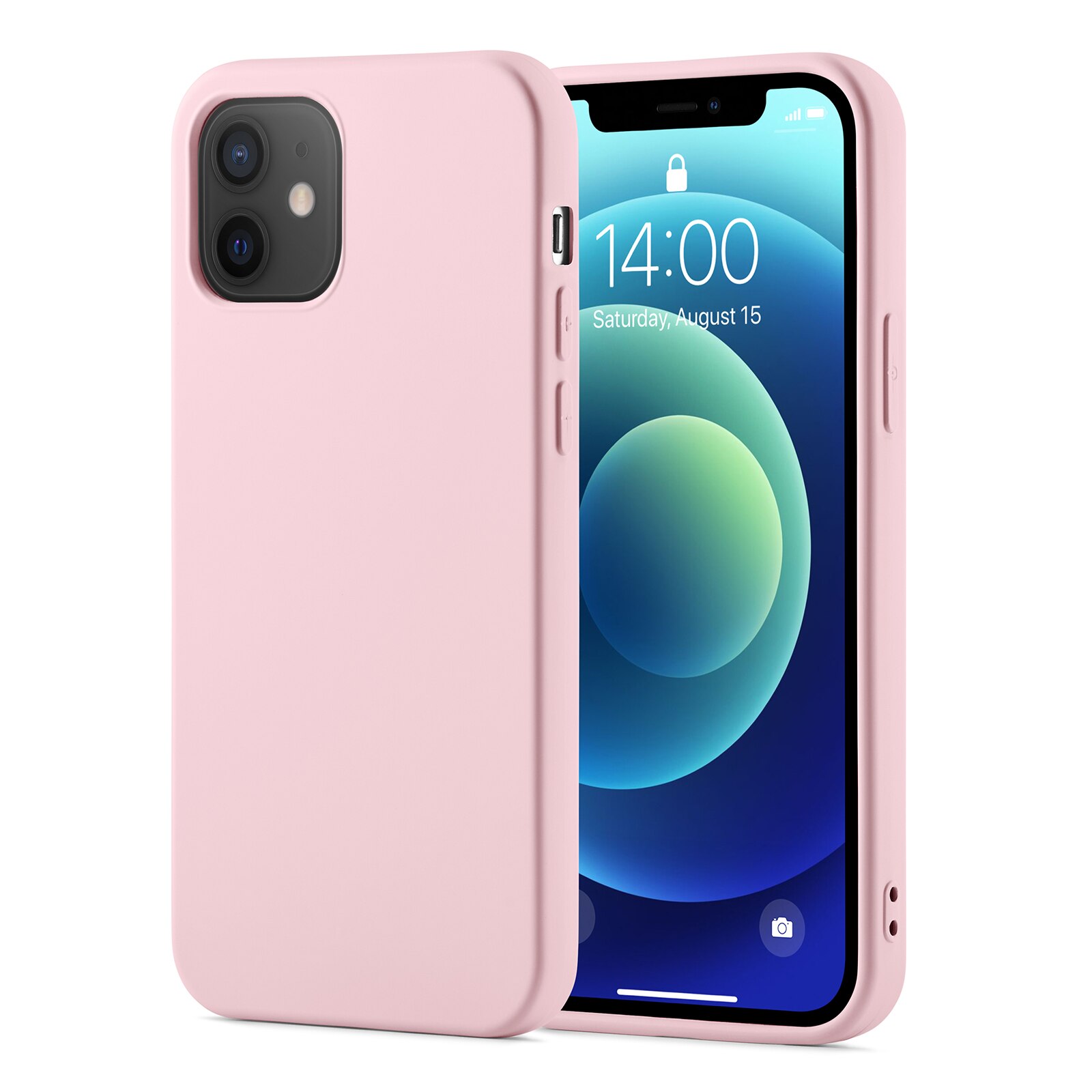 Funda TPU iPhone 12/iPhone 12 Pro Rosa