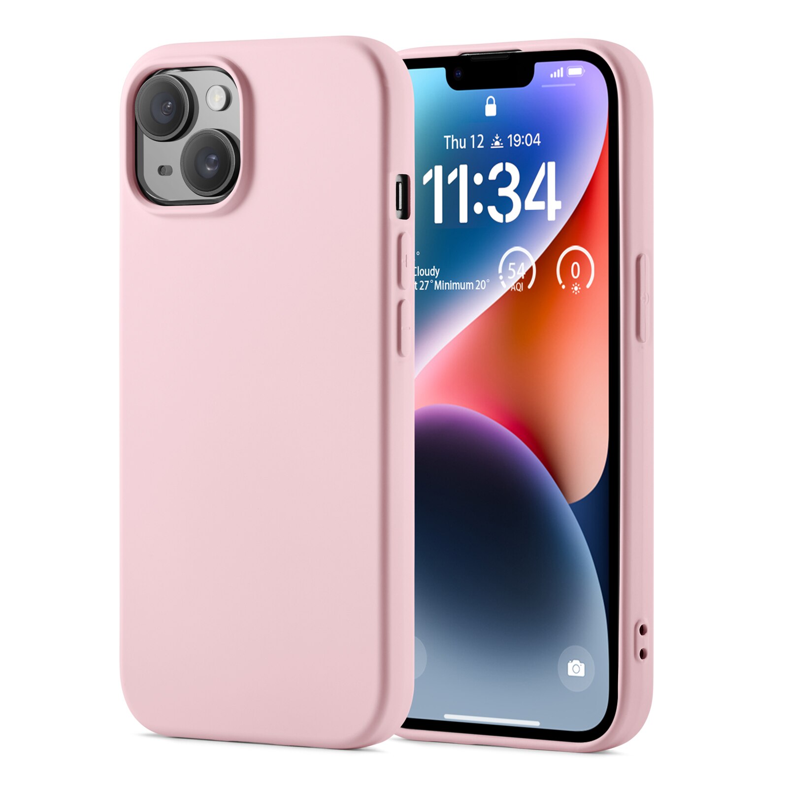 Funda TPU iPhone 13 Rosa