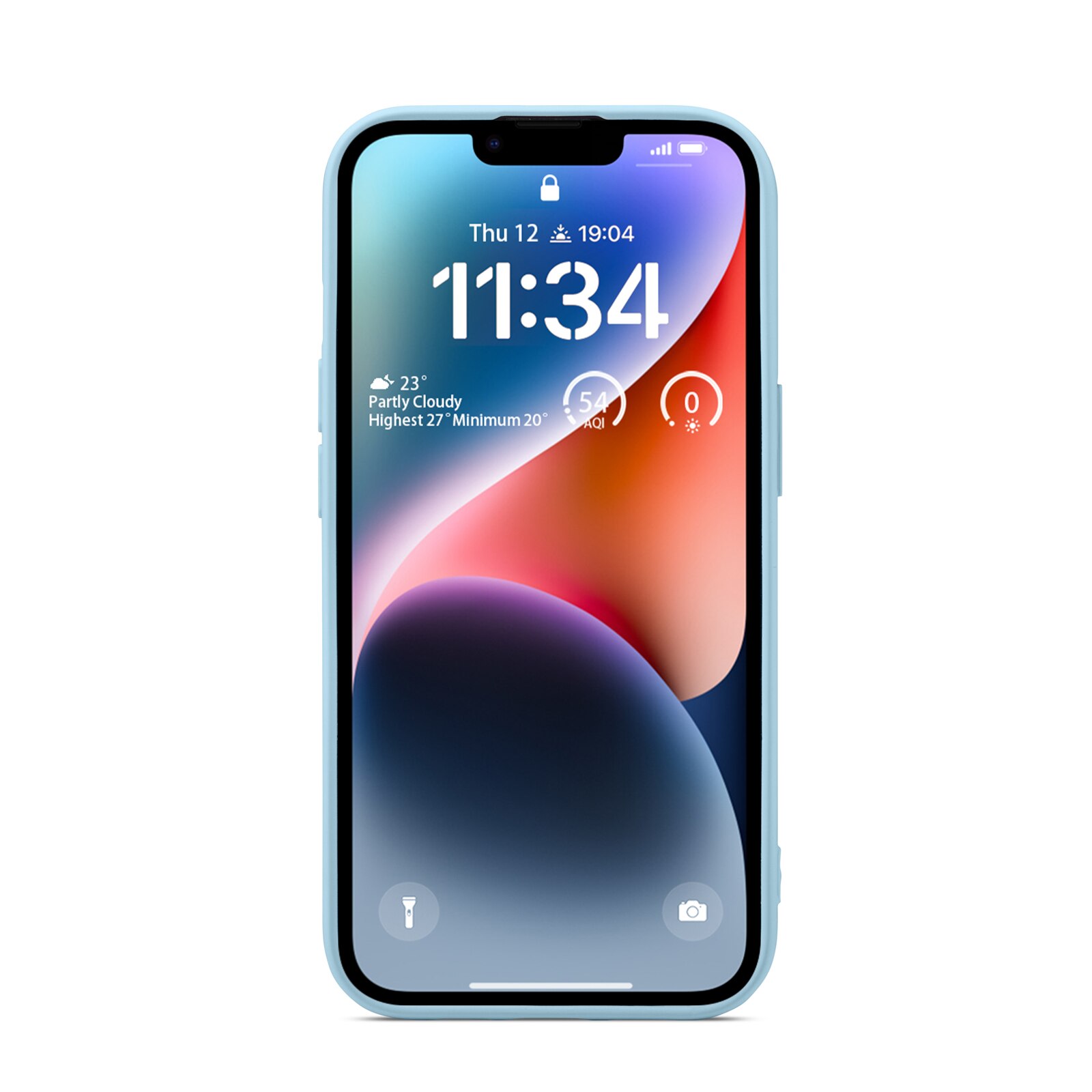 Funda TPU iPhone 13 Azul
