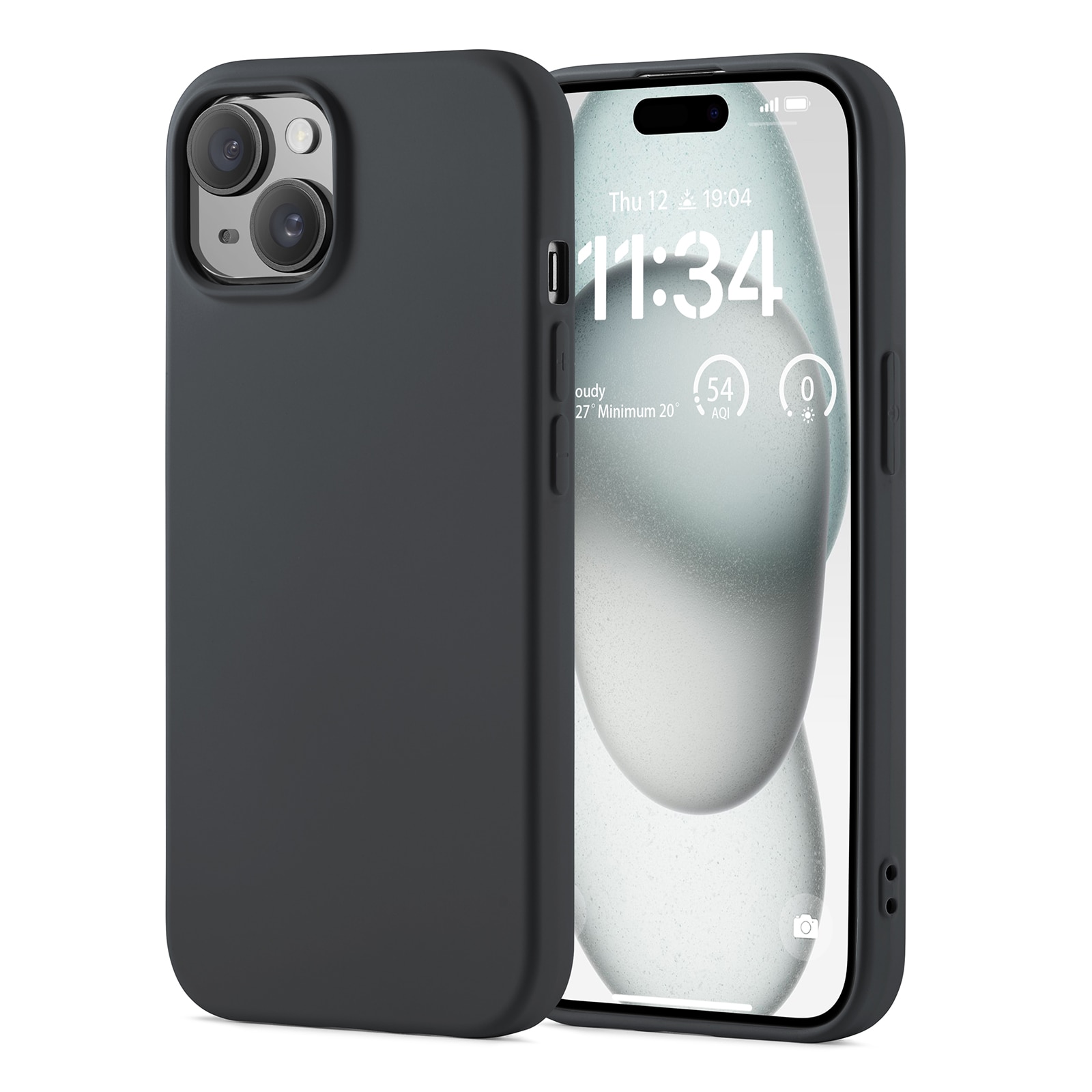 Funda TPU iPhone 15 Gris