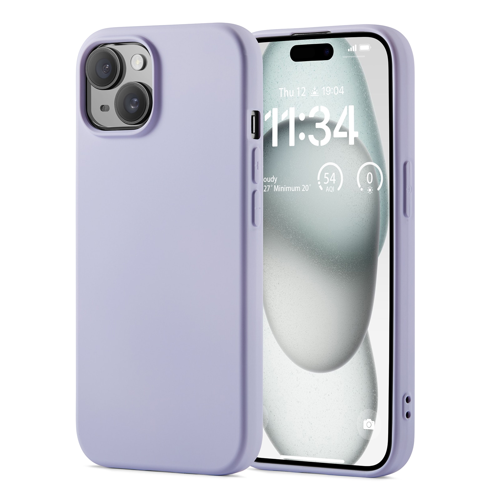 Funda TPU iPhone 15 Púrpura