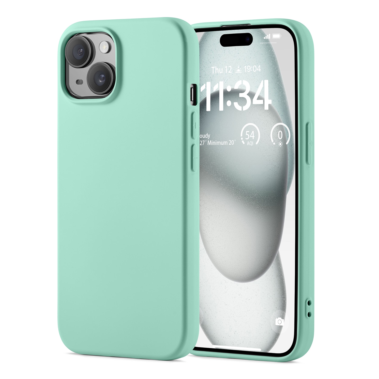Funda TPU iPhone 15 Verde