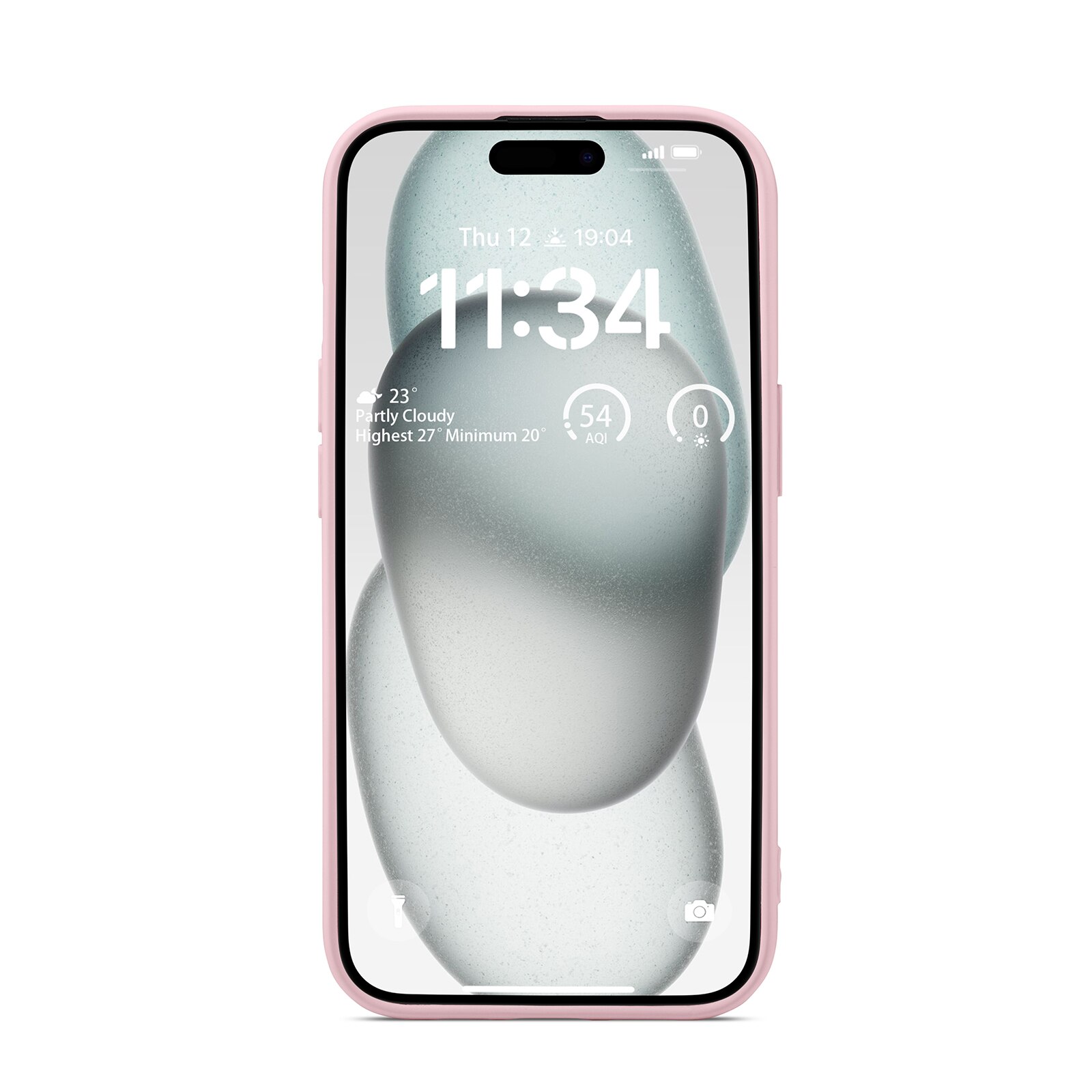 Funda TPU iPhone 15 Rosa