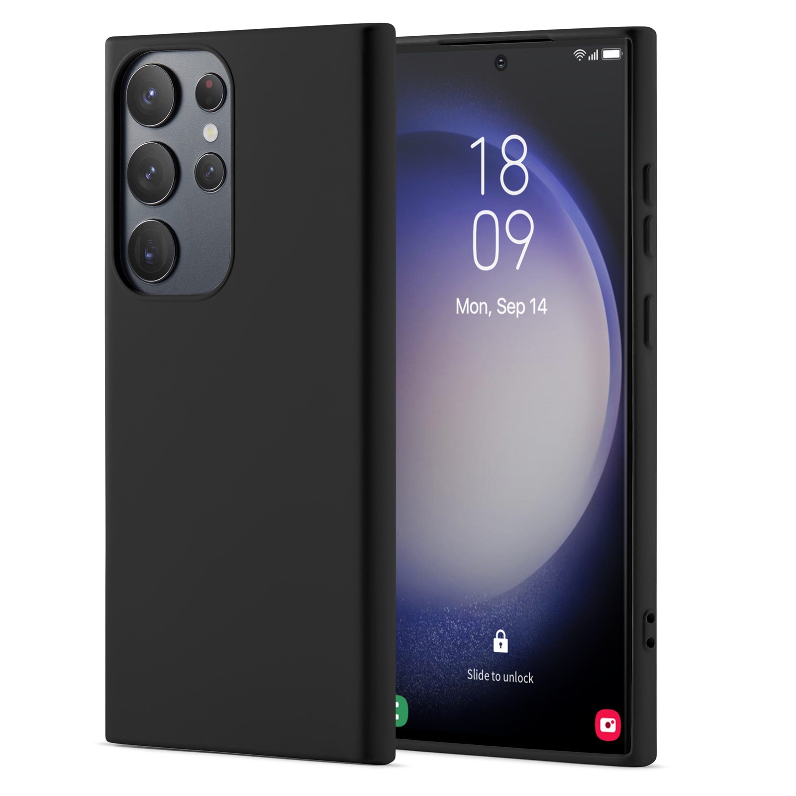 Funda TPU Samsung Galaxy S23 Ultra Negro