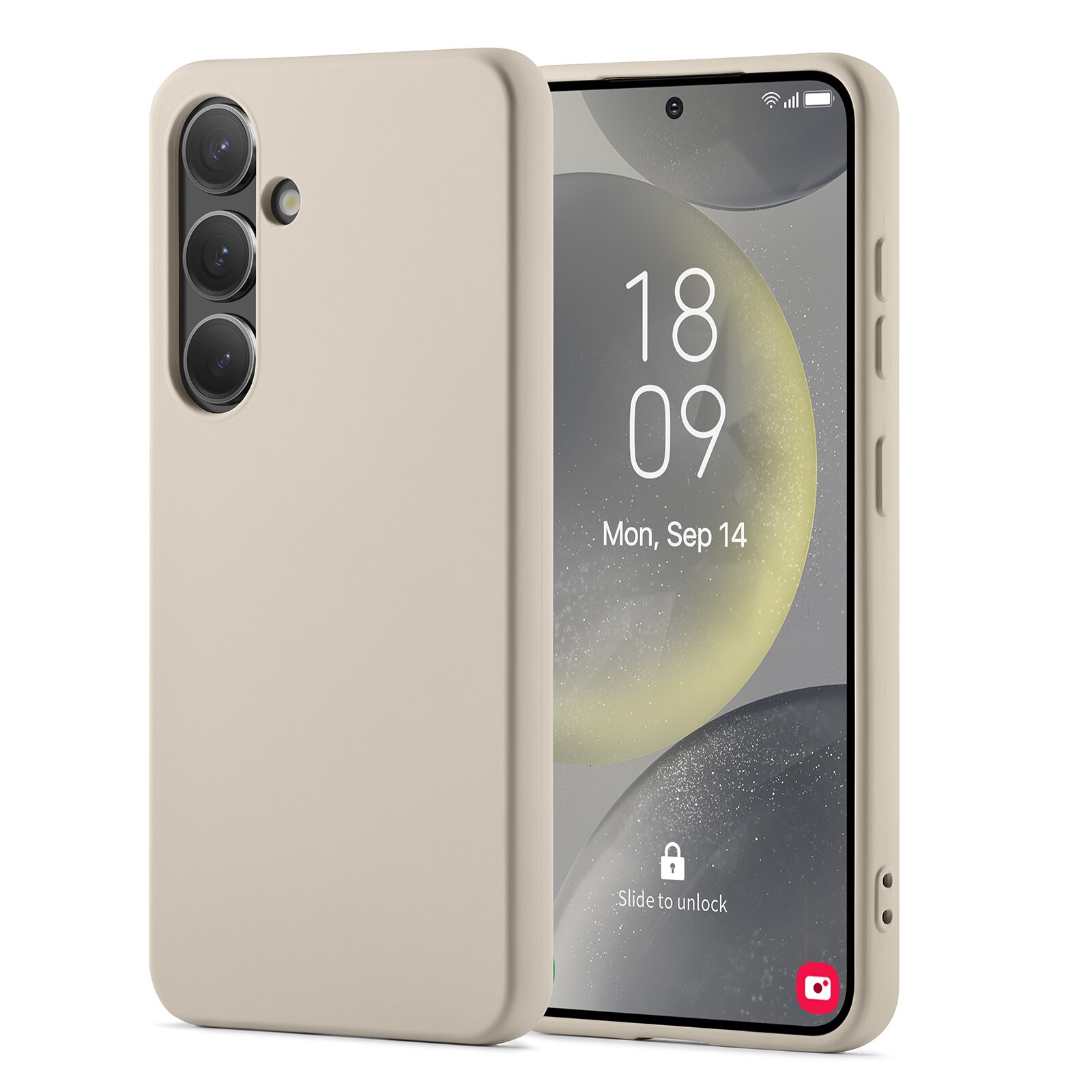 Funda TPU Samsung Galaxy S24 Beige