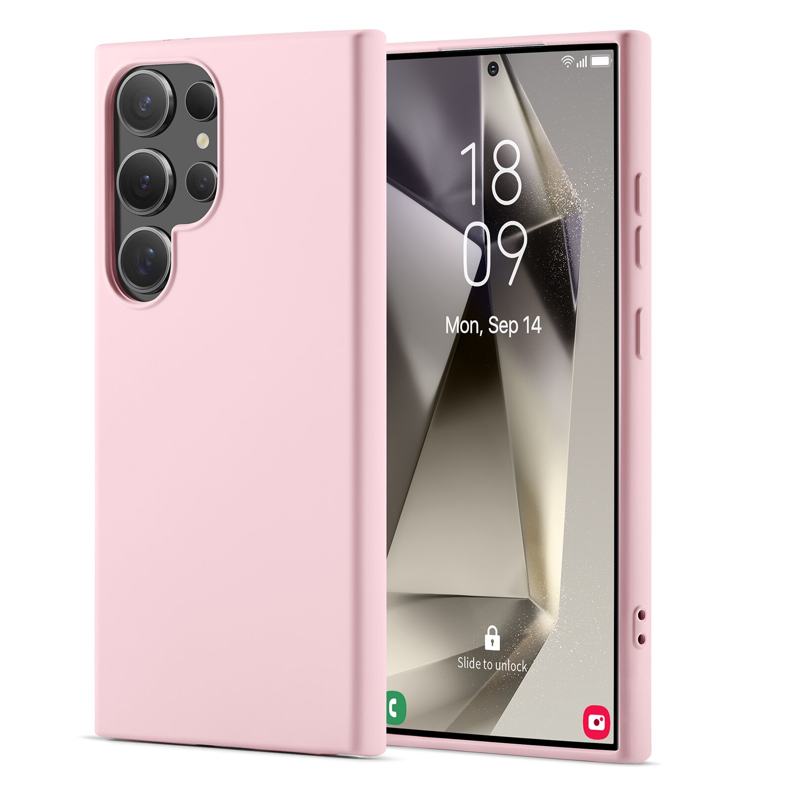 Funda TPU Samsung Galaxy S24 Ultra Rosa