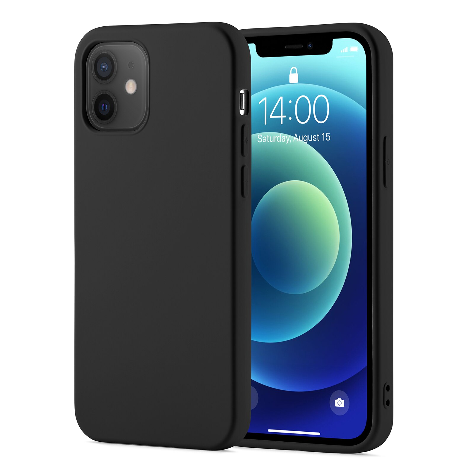 Funda TPU iPhone 12/iPhone 12 Pro Negro