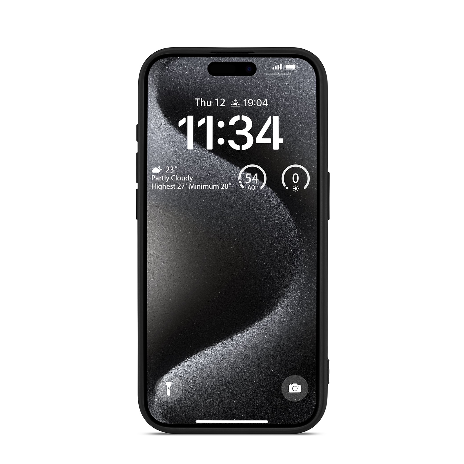 Funda TPU MagSafe iPhone 15 Pro Negro