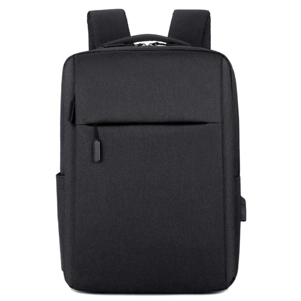 Mochila de nylon resistente al agua para laptops de hasta 16 pulgadas, negro