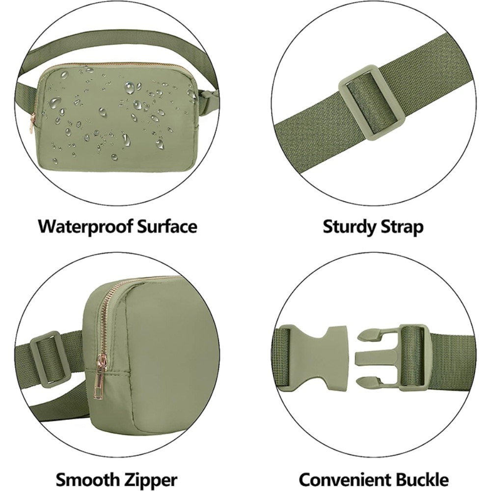 Bandolera Nailon, verde