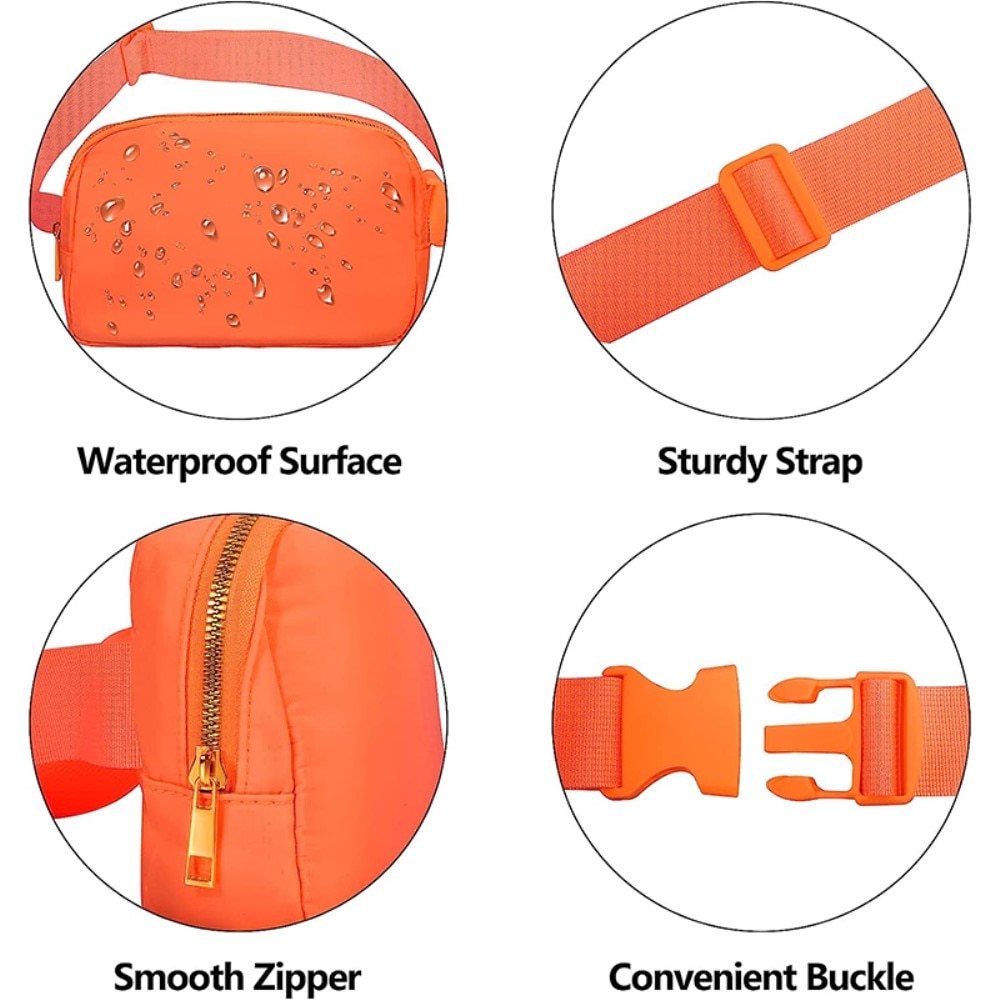 Bandolera Nailon, naranja