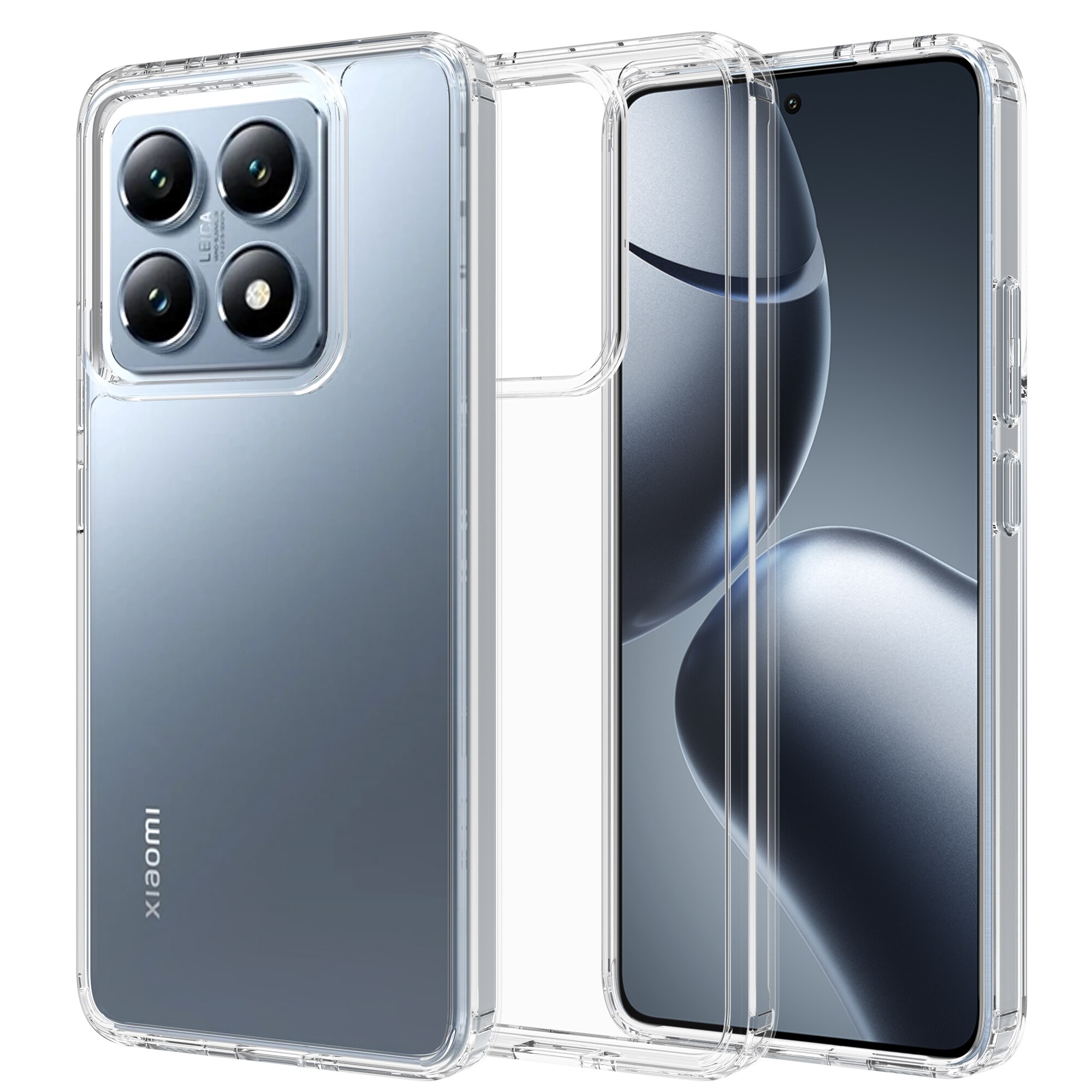 Funda híbrida para Xiaomi 14T Transparente