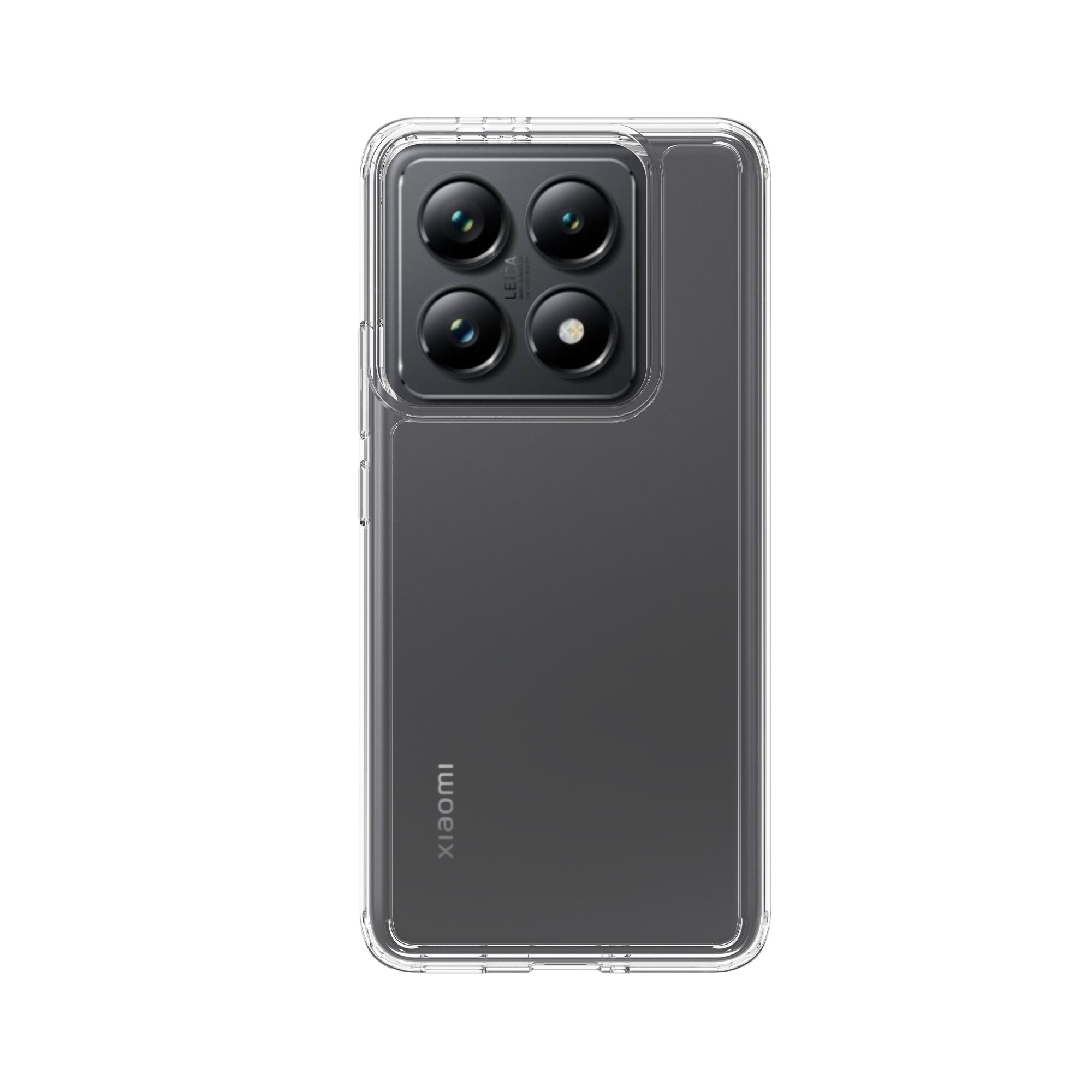 Funda híbrida para Xiaomi 14T Pro Transparente
