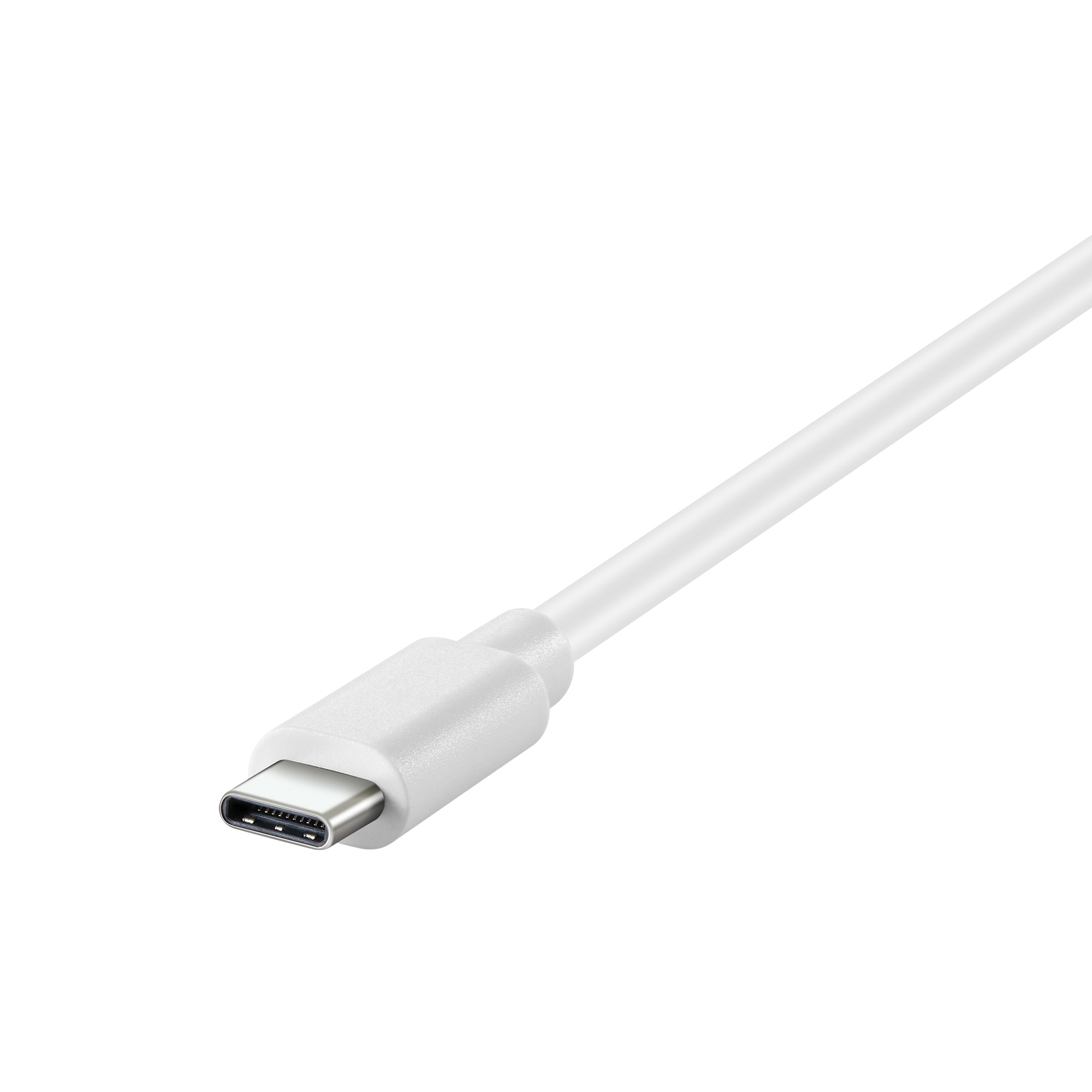 Cable de carga USB-C a USB-C 2 m blanco