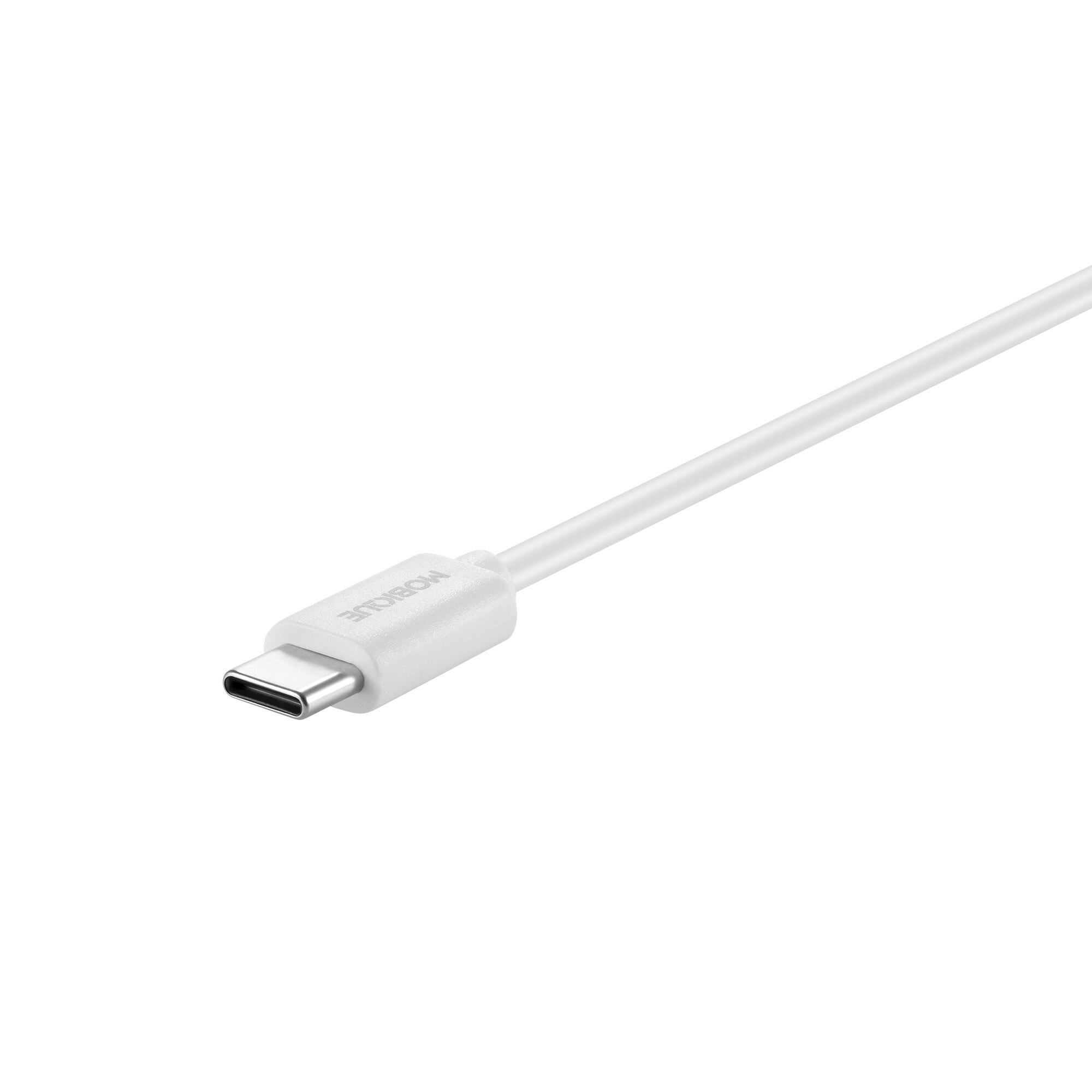 Cable de carga USB-C a USB-C 2 m blanco