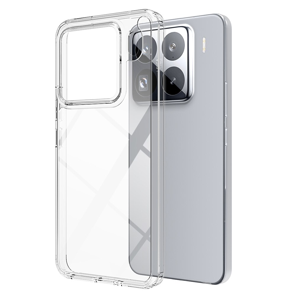 Funda híbrida para Xiaomi 15 Pro transparente
